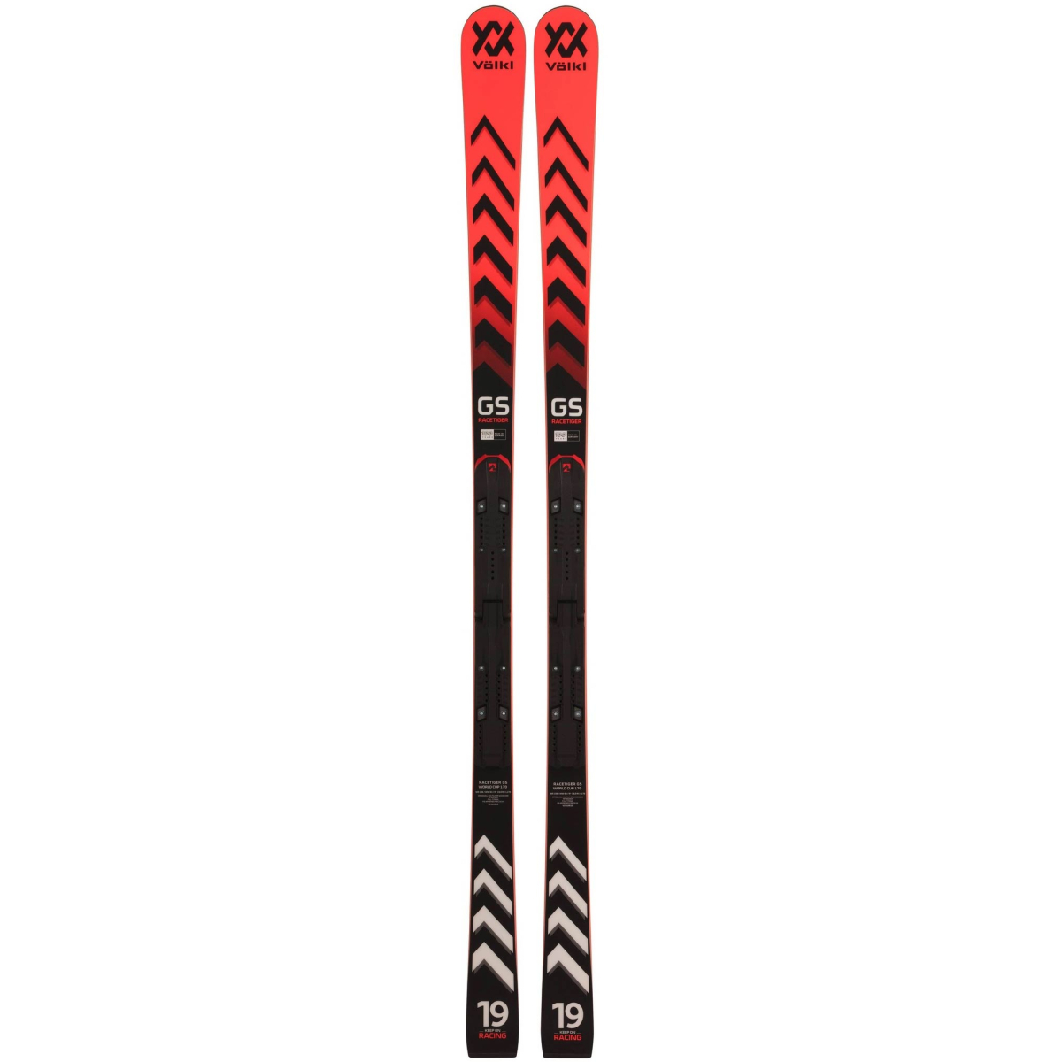 Volkl Racetiger GS R Junior Ski w/Plate
