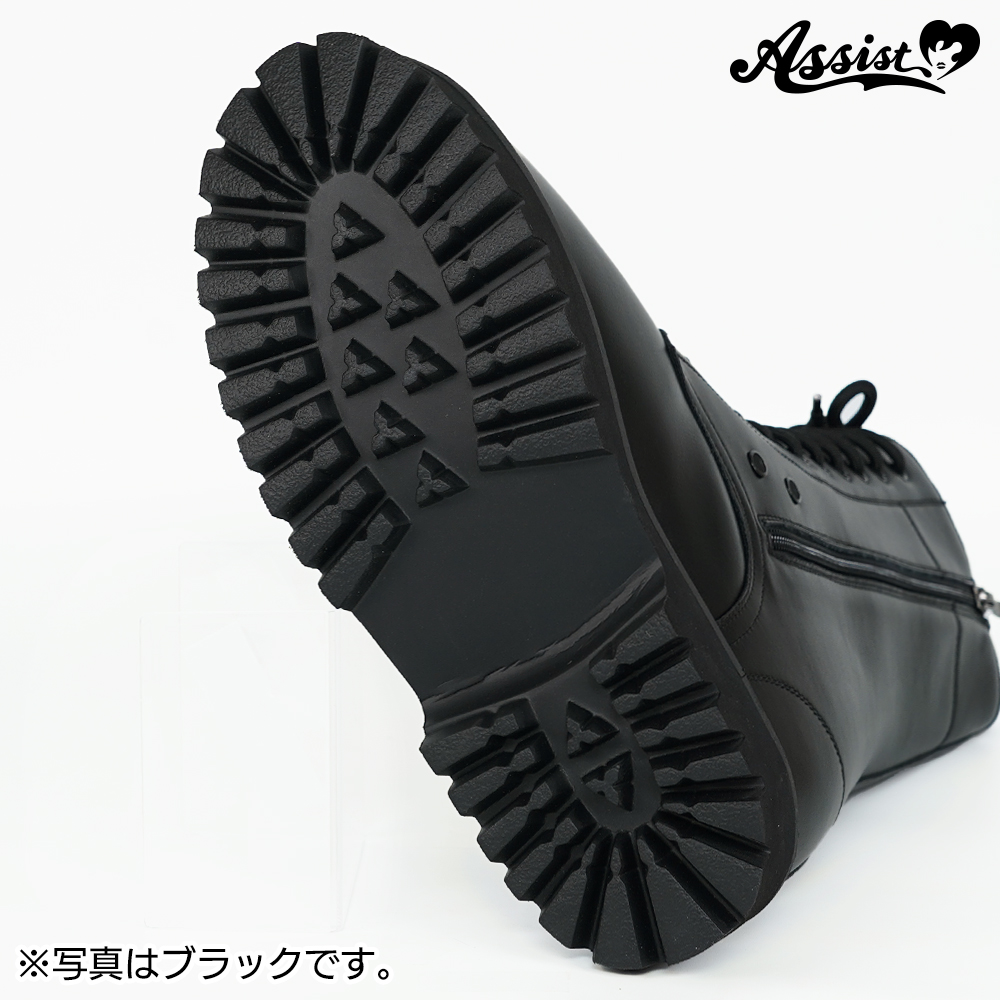 コスプレ用ブーツ・シューズ 爆盛コスプレブーツ ブラック S