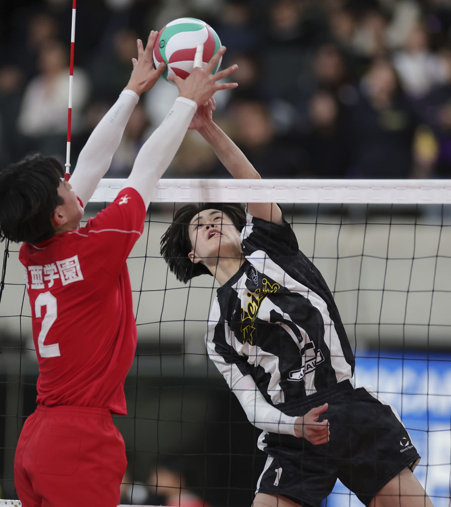 写真特集】春高バレー男子2回戦・静清｜静岡新聞DIGITAL 静岡県のニュース