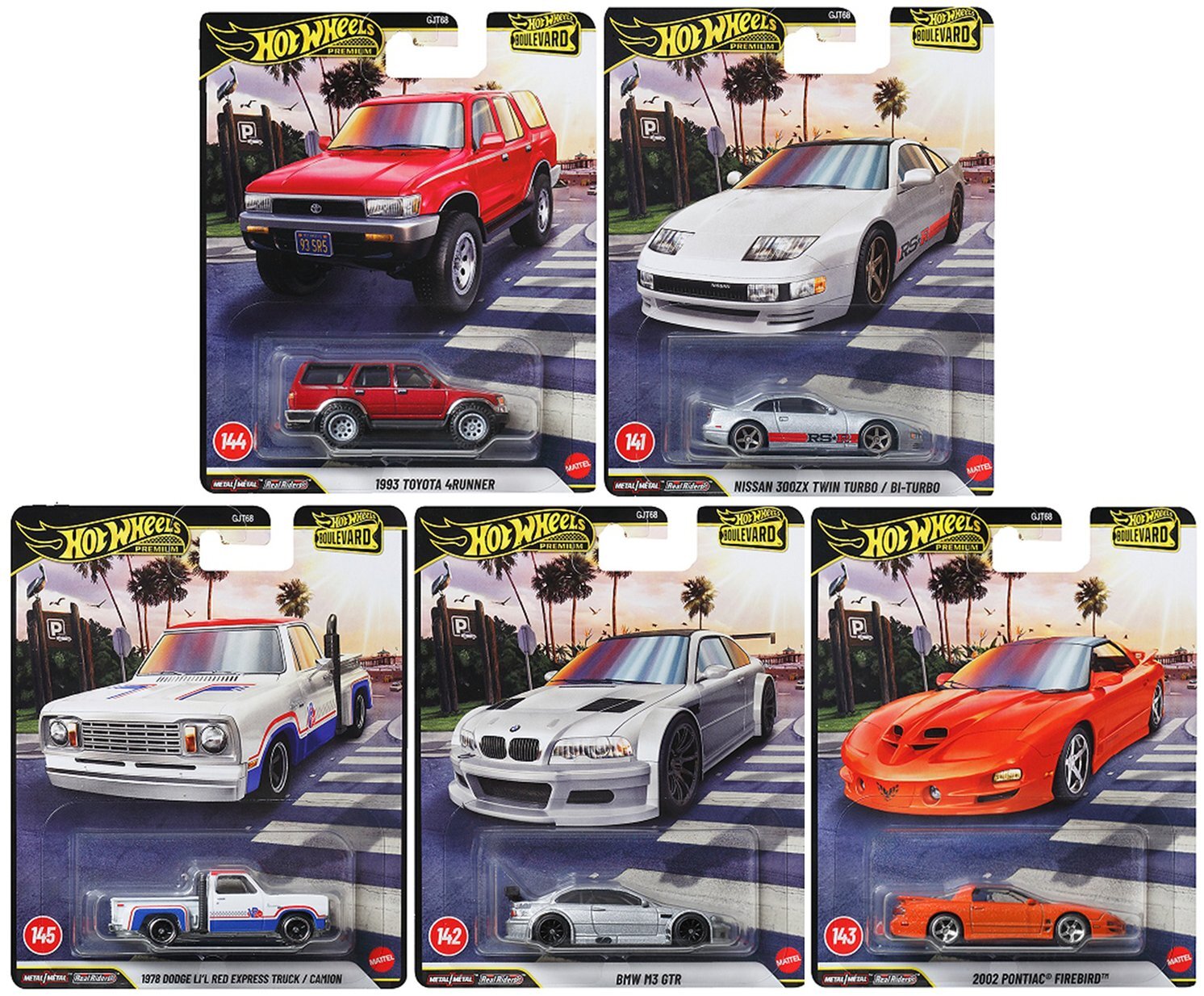 仮予約】PRE-ORDER - 2026 HW BOULEVARD 【Aアソート 5種セット】1993