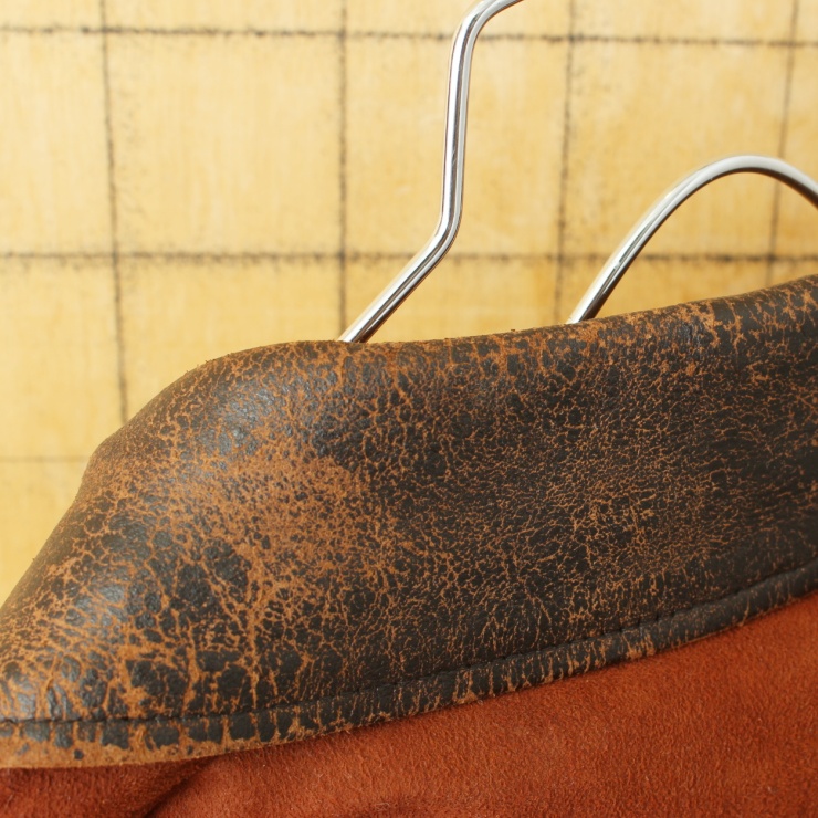 40s 50s USA製 ヌバック レザー ジャケット メンズM相当 ブラウン