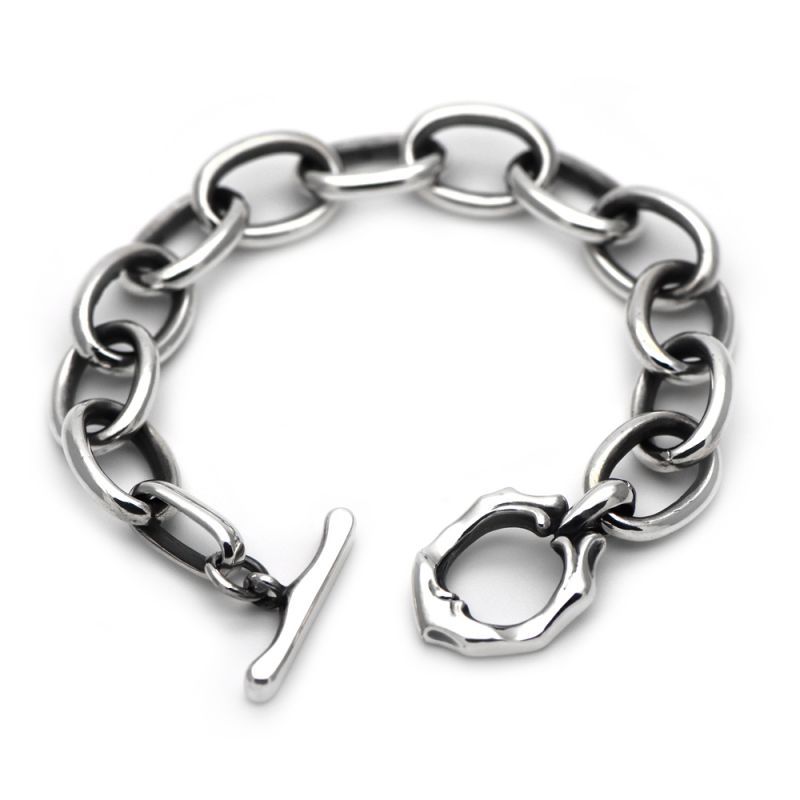 ナチュラル シルバー925 チェーン ブレスレット【cooldust | クール