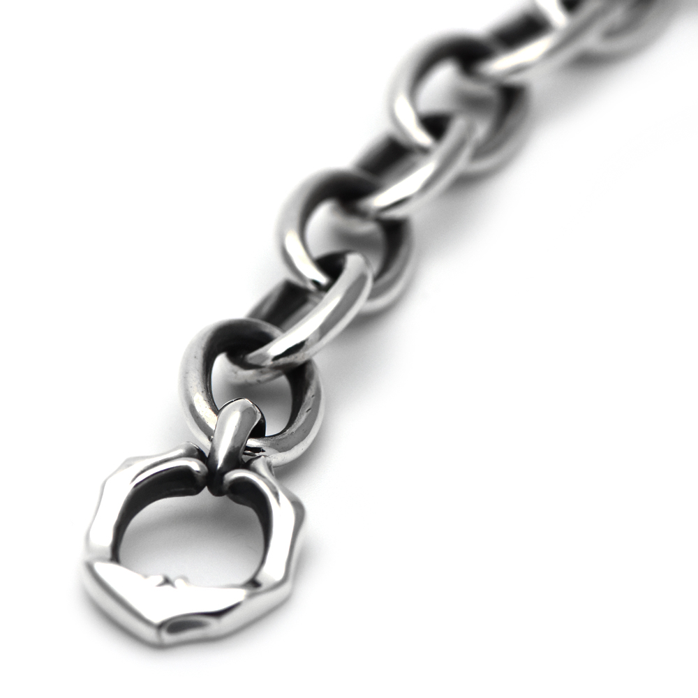 ナチュラル シルバー925 チェーン ブレスレット【cooldust | クール