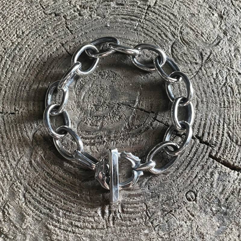 ナチュラル シルバー925 チェーン ブレスレット【cooldust | クール