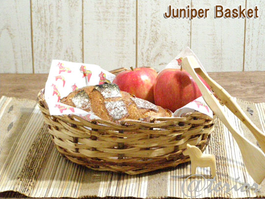 北欧のかごジュニパーブレッドバスケット【北欧雑貨のアットテリア】