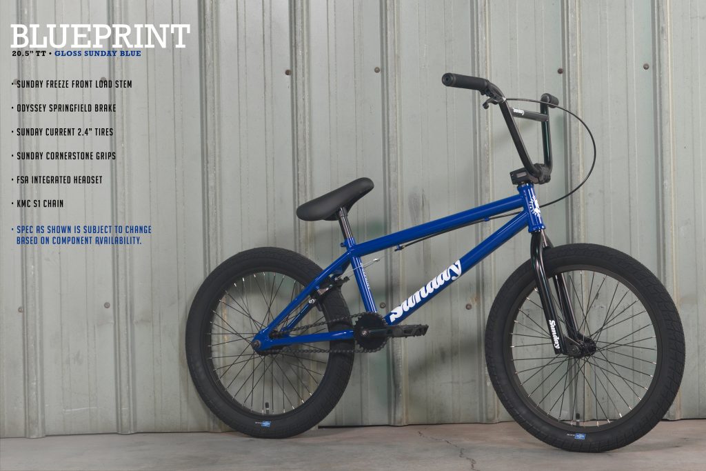 2022 SUNDAY BMX サンデー BLUEPRINT 20.5 G-SUNDAY-BLUE SBX-184-BU