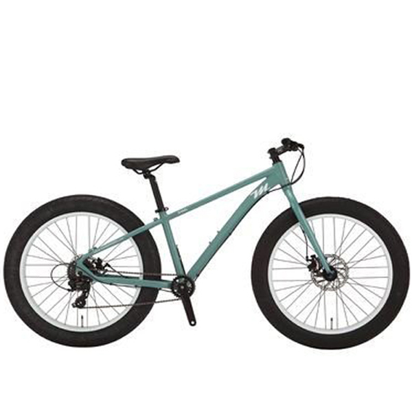 KHSの自転車「KHS ファットバイク」は、雪道や砂漠も走れる極太タイヤ