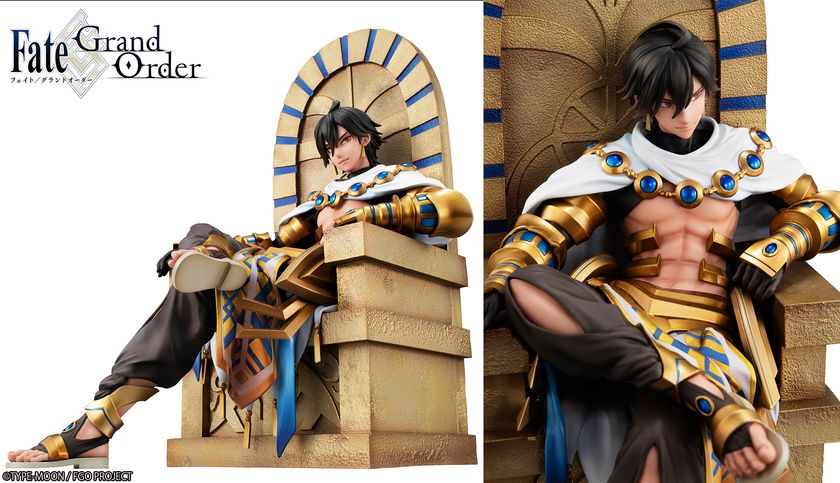 Fate/Grand Order」オジマンディアスを1/8スケールで立体化！ 衣装や
