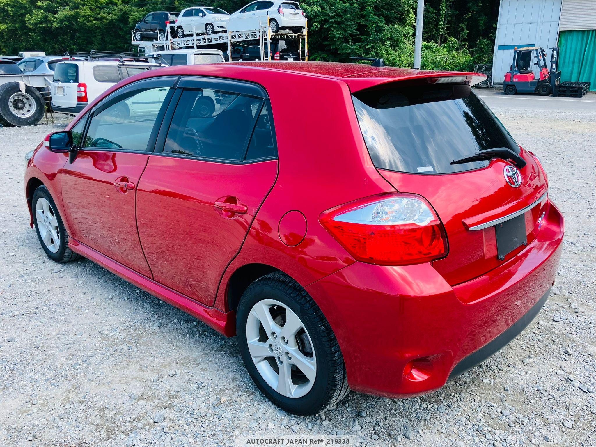 TOYOTA AURIS 2011, RED, 1490cc, - Autocraft Japan
