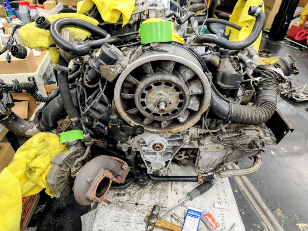 ポルシェ964ターボ納車整備 | ポルシェ専門店 オートスポーツ 911 中古