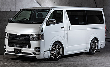 ゼウス/エムズスピード｜ハイエース エアロ/200系4型以降(4〜8型）標準