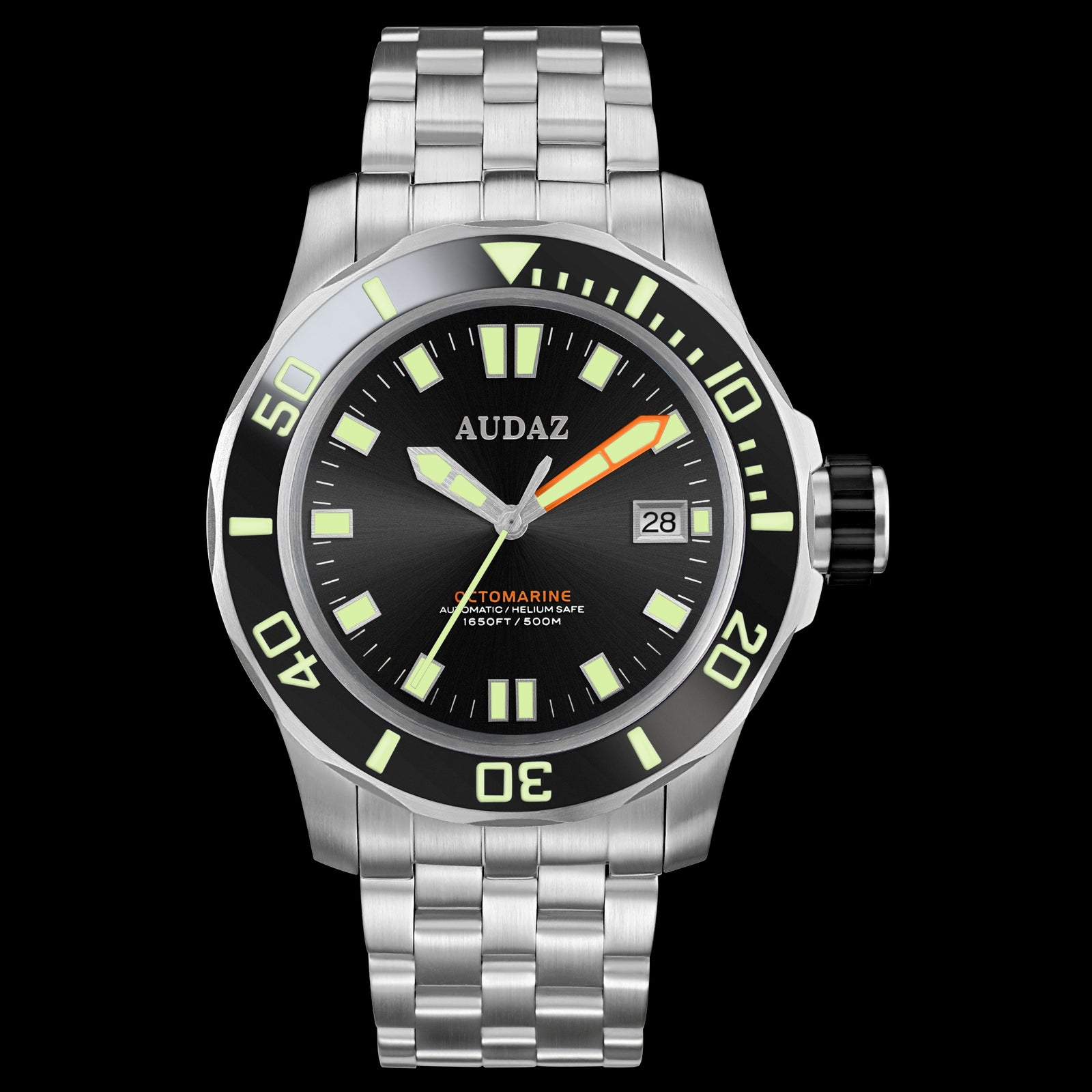OCTOMARINE 500m Professional Dive Watch I Automatic I Sapphire