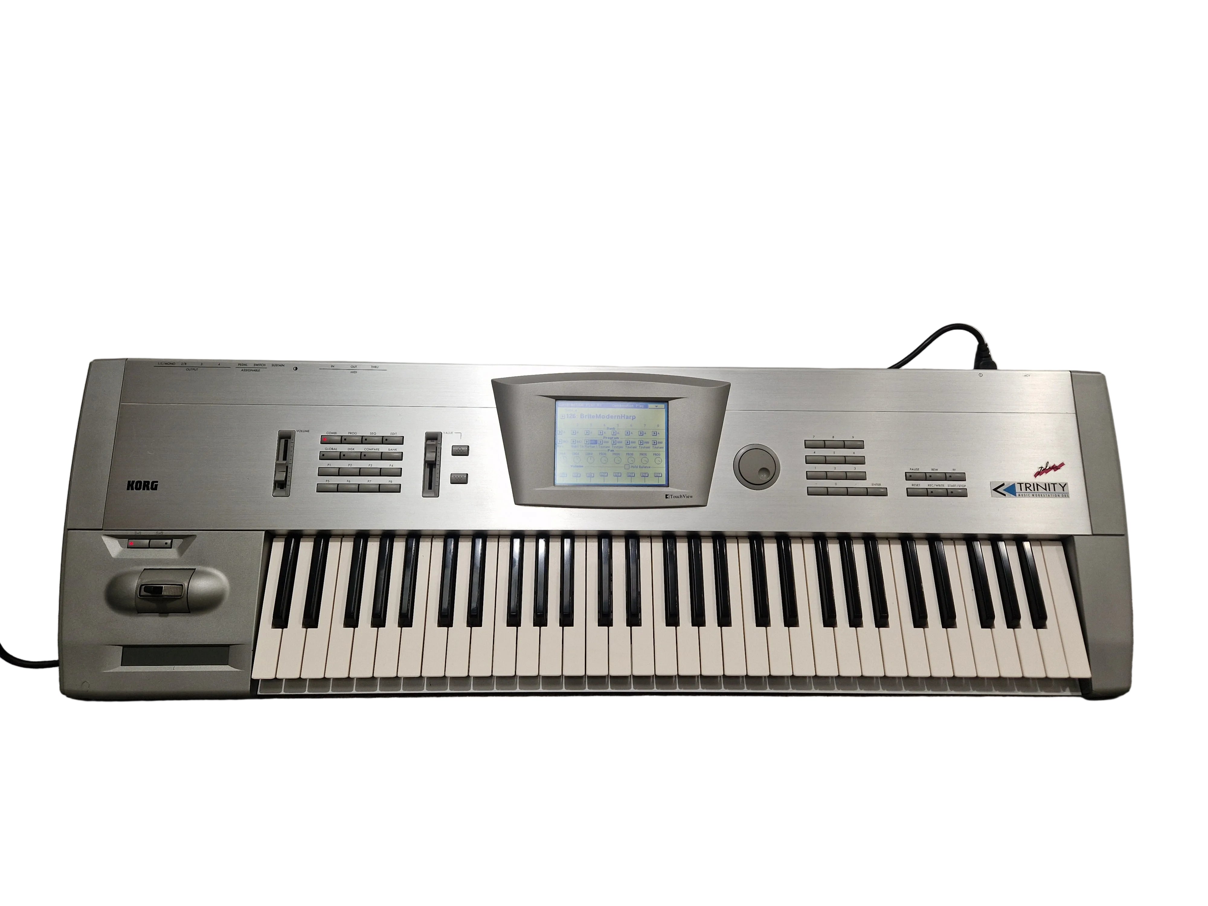 Korg Trinity Plus - Music Workstation/Synthesizer - Silver