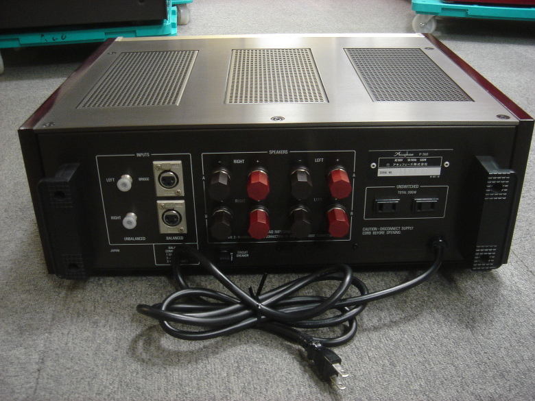 Accuphase : P-360 - 中古 | オーディオユニオン