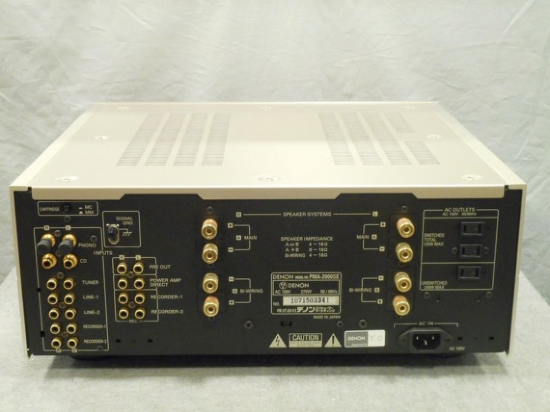 DENON : PMA-2000SE - 中古 | オーディオユニオン