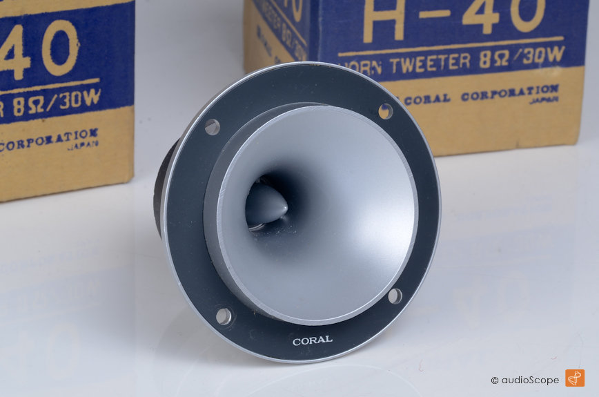 Coral H-40 Super Tweeter, NOS for sale.