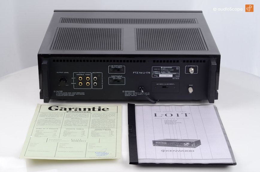 FM Stereo Tuner model L-O1T KENWOODアンプ FM Stereo Tuner model L