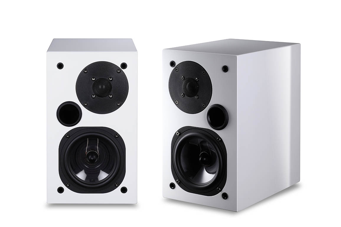 Usher Audio Technology Usher S-520 piano white – kolumny