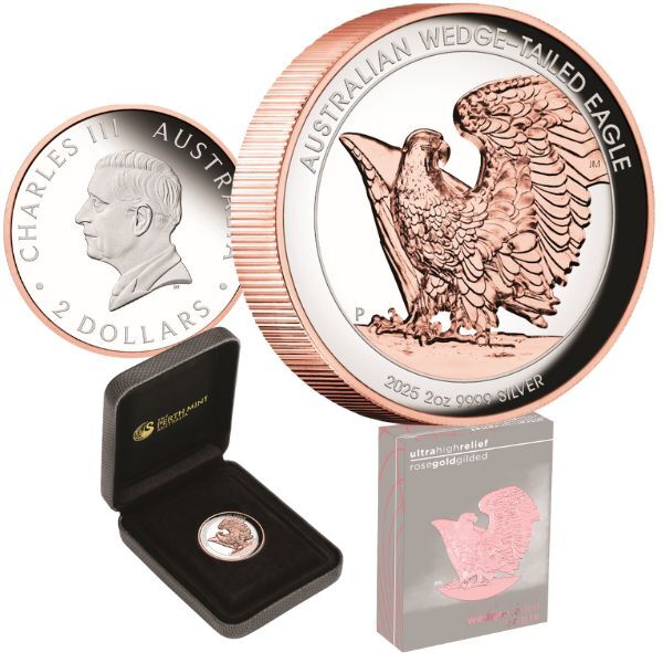 2025 Australian Wedge-tailed Eagle 2oz Silver Proof Ultra High