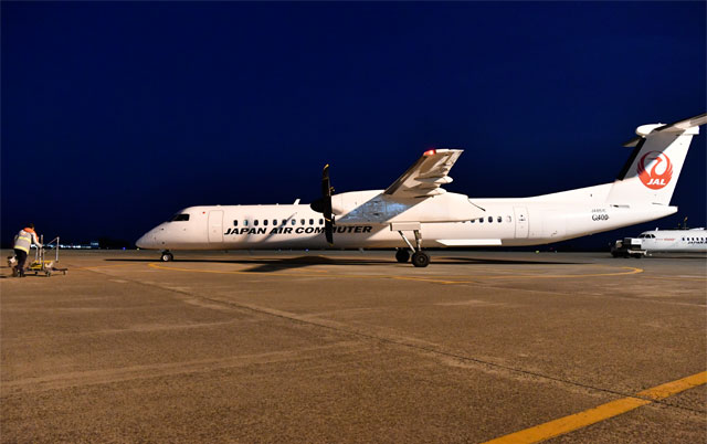 JACのQ400、ひっそり定期運航終える ラストは退役記念チャーター