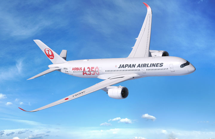 JALのA350、羽田－福岡線に9月1日就航 3号機まで特別塗装