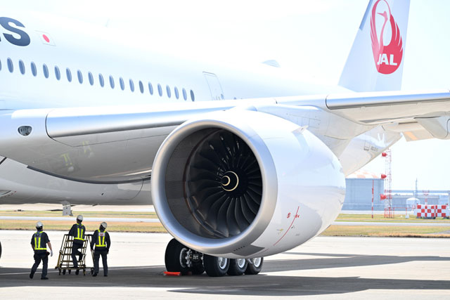 JAL A350-1000、3号機が羽田到着 3機体制でダラス4/17就航へ