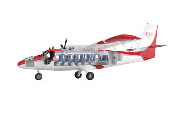 DHC-6ツインオッター、第5世代クラシック300-G ガーミンG1000採用
