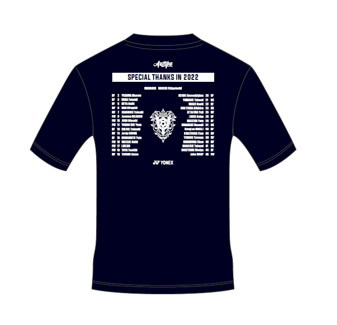 2022シーズンホーム最終戦記念THANKS Tシャツ受注販売のお知らせ
