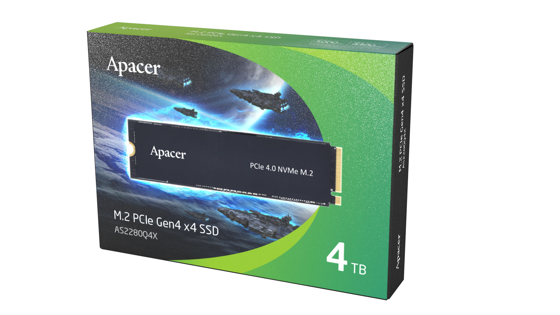 M.2 PCIe SSD AS2280Q4X M.2 PCIe Gen4 x4 - Apacer Technology