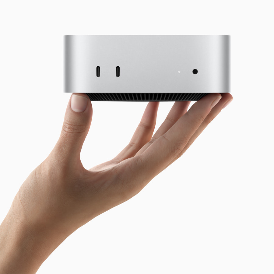 Apple's new Mac mini is more mighty, more mini, and built for