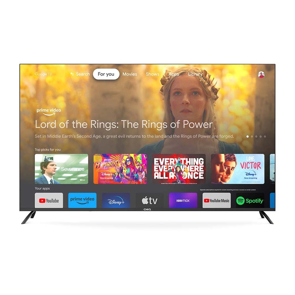 CHiQ U65G7PG 65 Inch 4K UHD Google TV | Appliance Giant