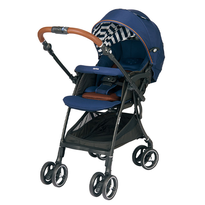 2024年モデル アップリカ ラクーナビッテクッション ベビーカー 清掃済み 黒 ラクーナ ビッテ クッション 限定モデル（アカチャンホンポ限定モデル