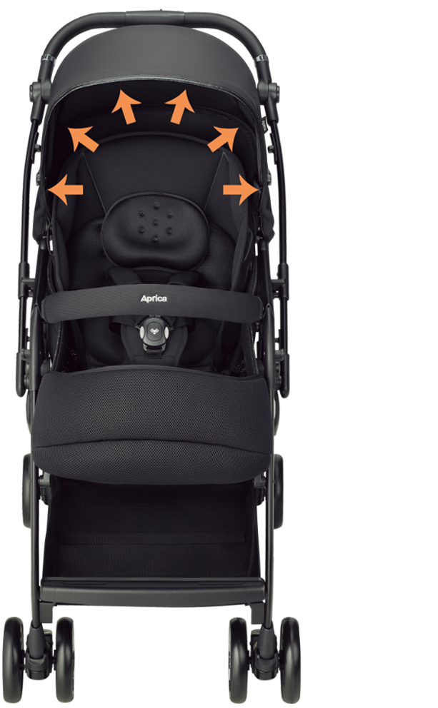 ベビーカー「オプティア クッション グレイス」 | ベビー用品の