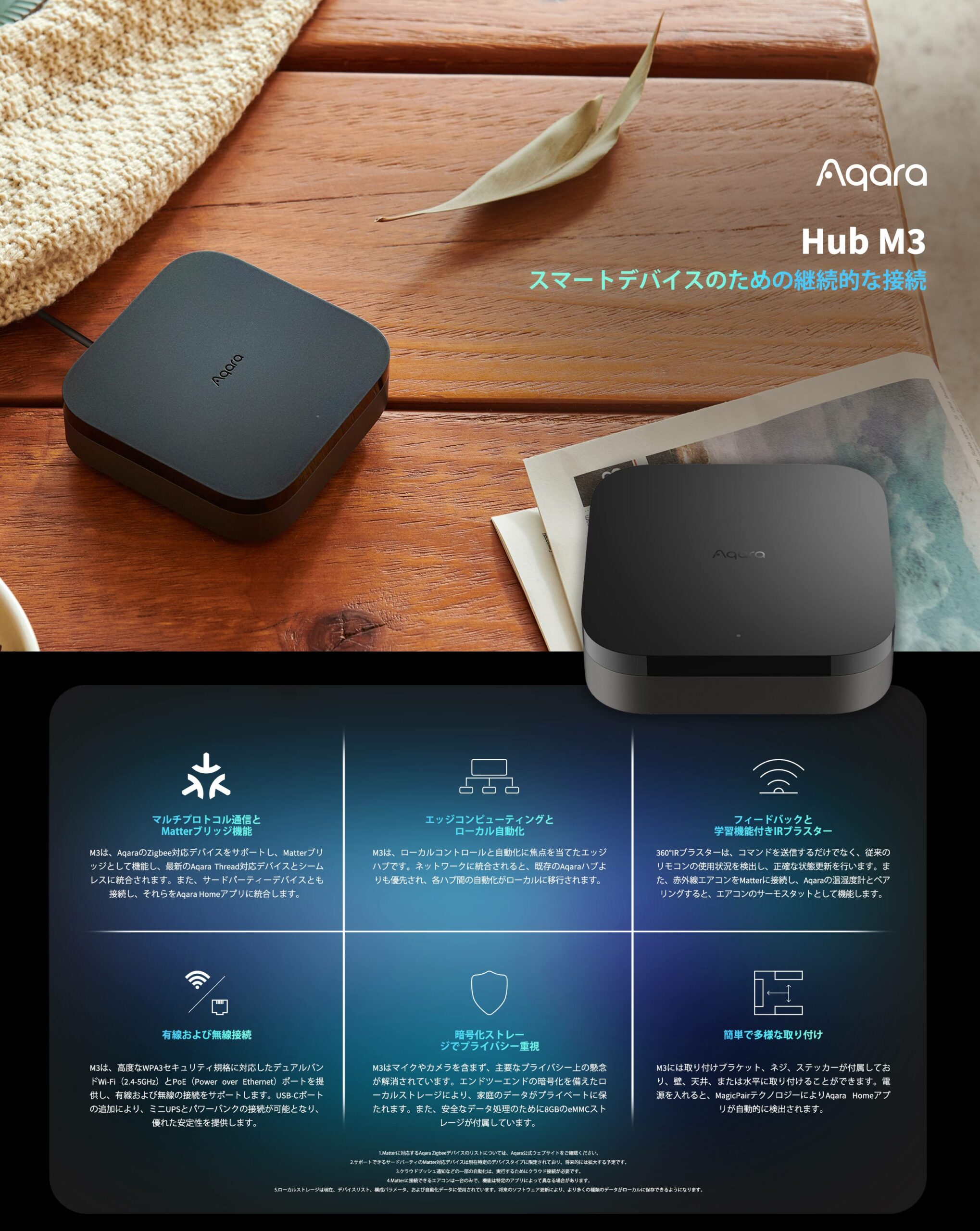 スマートリモコン M3ハブ - Aqara