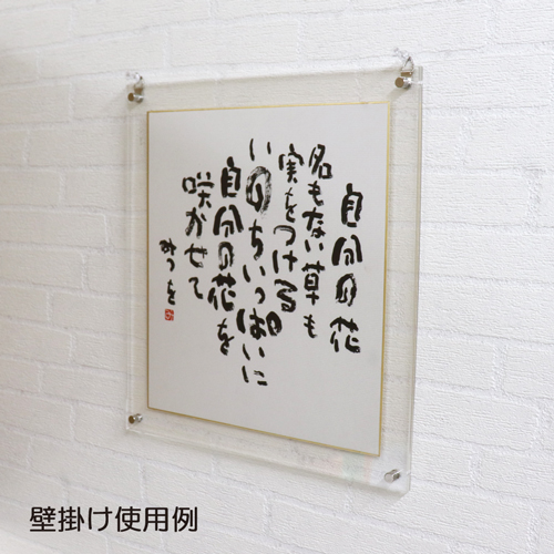 アクリルフレーム ミニ色紙・寸松庵サイズ(マルニオリジナル) | マルニ