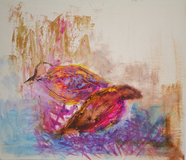 夜桜」 by Miyuki｜Artmeter｜暮らしを彩るアートが、きっと見つかる