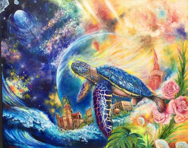 西へ東へ」 by ふたづき｜Artmeter｜暮らしを彩るアートが、きっと見つかる