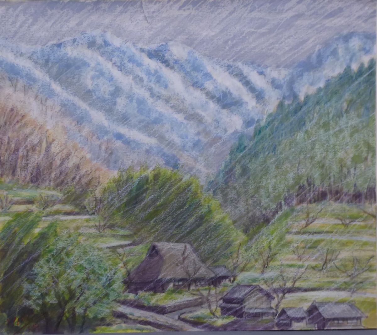 御嶽山」 by 上西博實｜Artmeter｜暮らしを彩るアートが、きっと見つかる