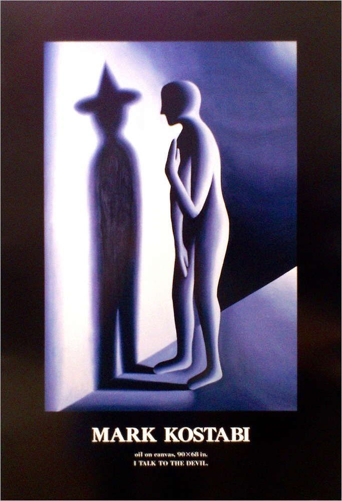 マーク・コスタビ ポスター 私も悪魔と話す A1945|アート＆フレーム|絵