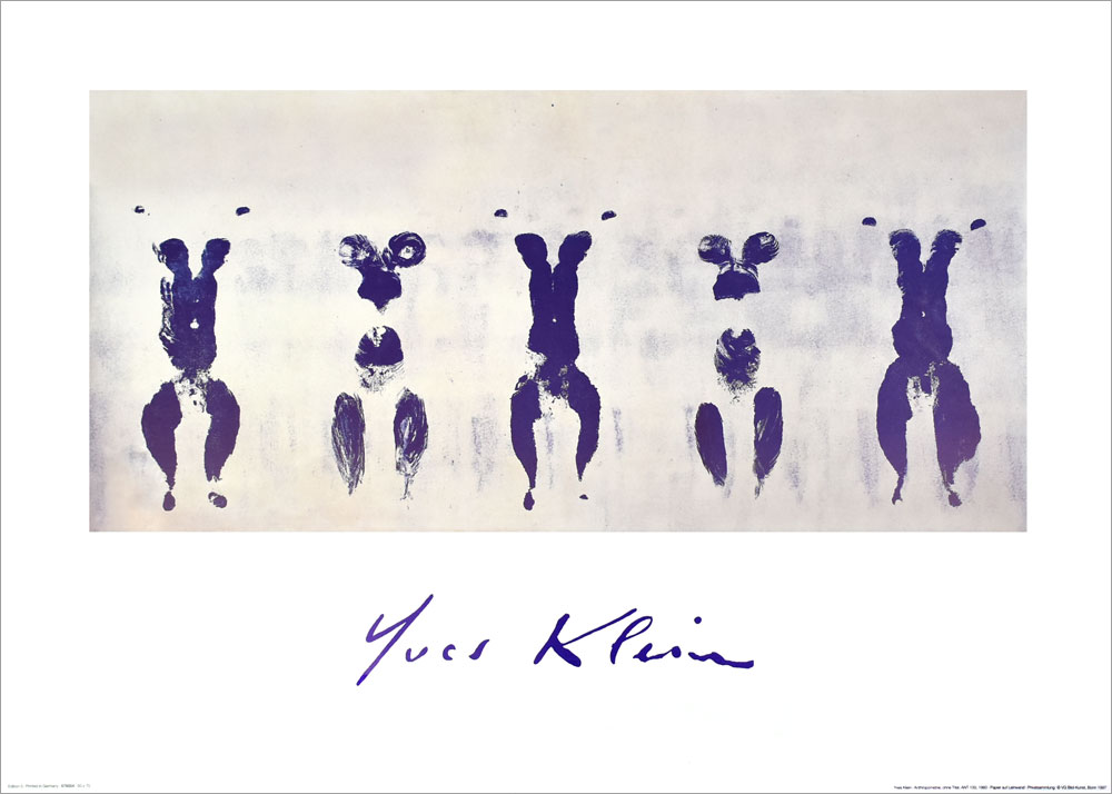 イヴ・クライン ポスター 324|アート＆フレーム|絵と額縁の専門店