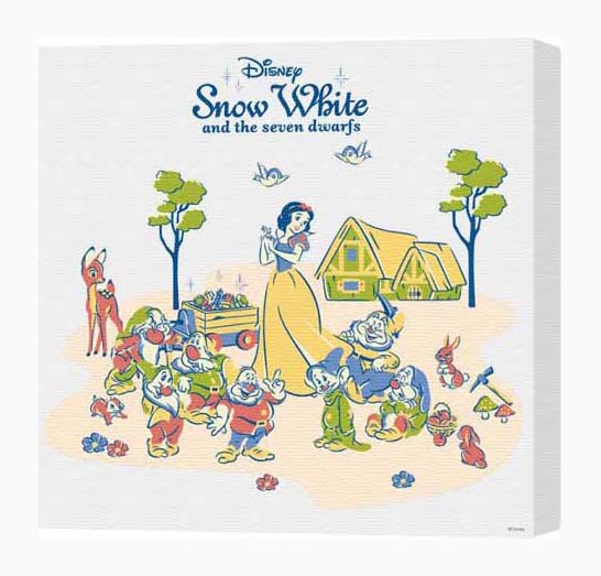 ディズニーアートキャンバスパネル M 白雪姫2|アート＆フレーム|絵と