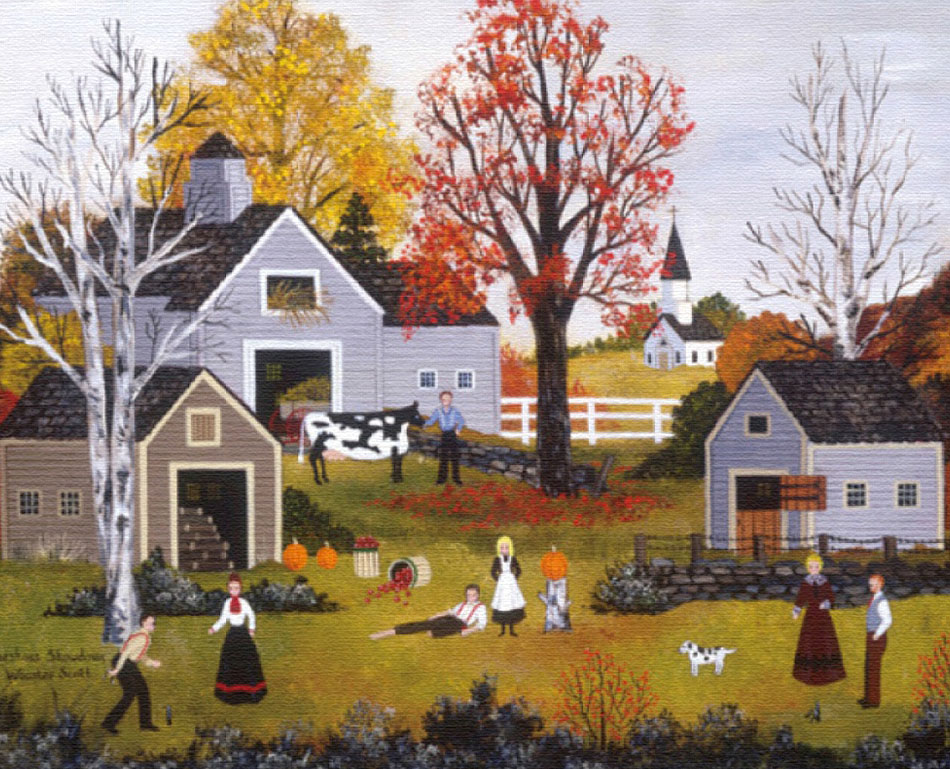 ジェーン・ウースター・スコット 絵画 (版画/キャンバスジクレー