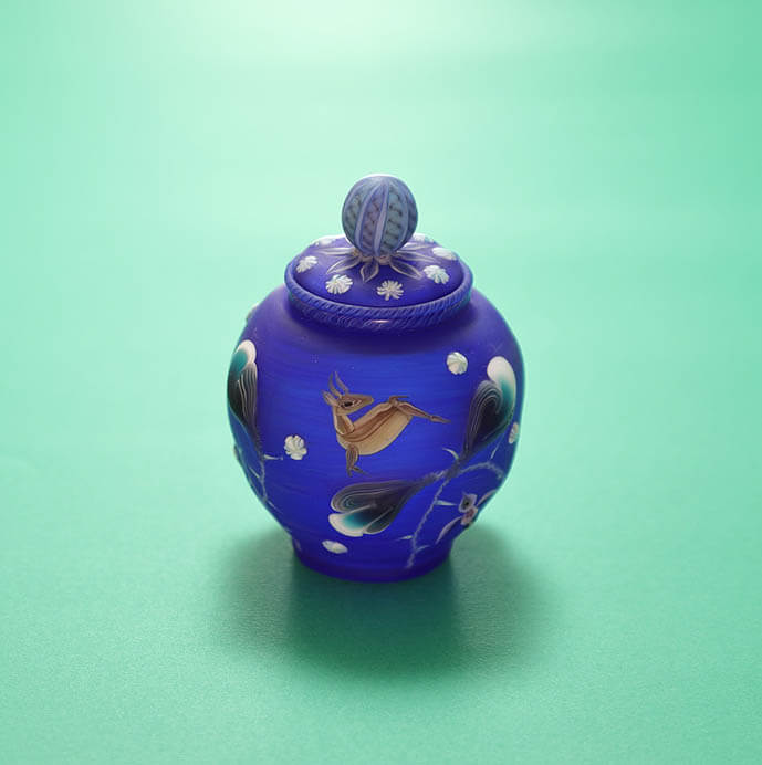 佐藤透 コアガラスの世界 ～響き合う色彩と文様 コアガラスの雅