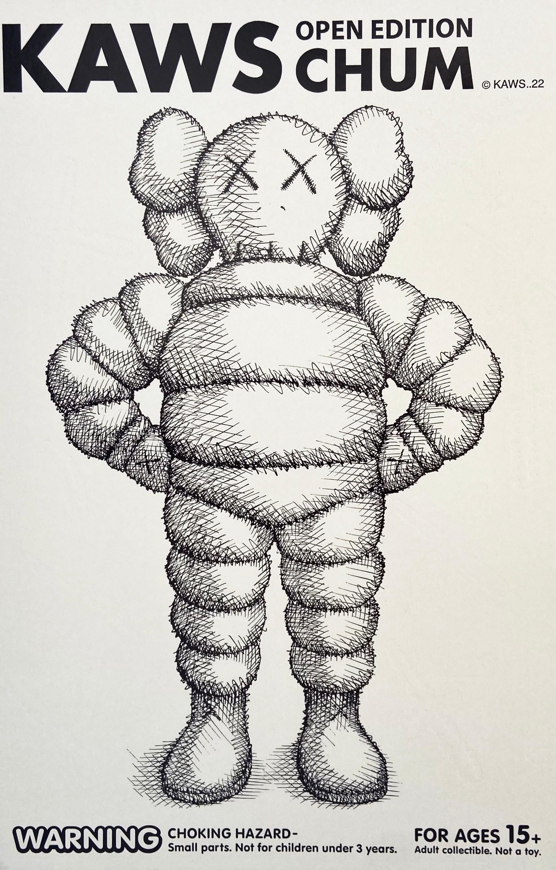 KAWS Sculptures for sale - Chum (White) – ARTETRAMA