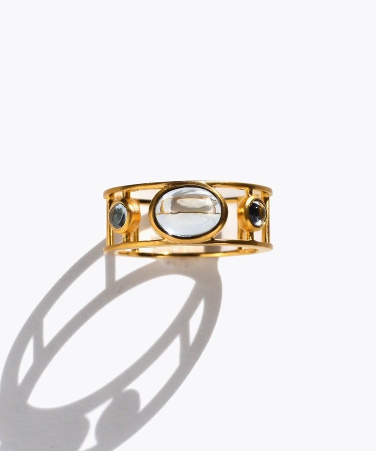 リング ロンドンブルートパーズ | アクセサリー・ジュエリー|ARTIDA