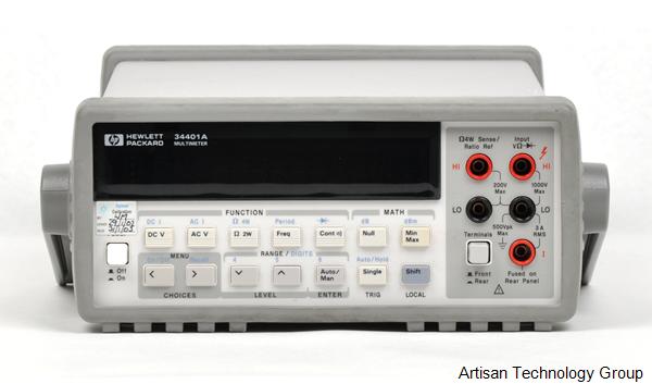 HP 34401A (6.5 Digit Multimeter) | ArtisanTG™