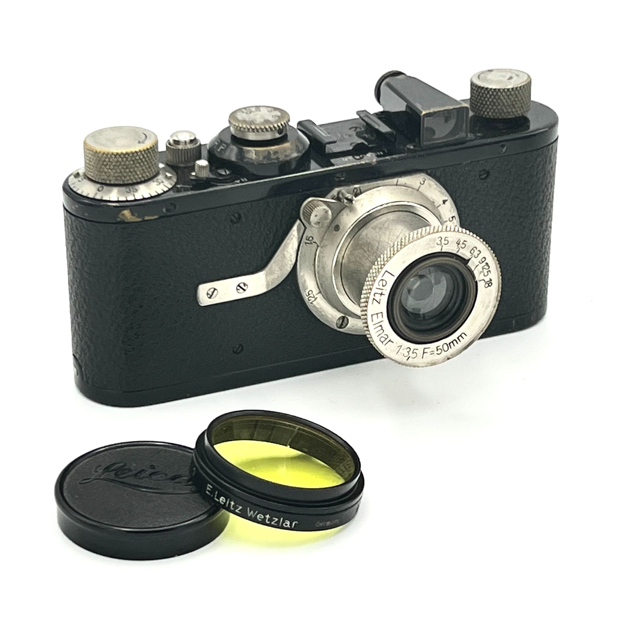 1930 LEITZ LEICA I 50830 WITH NICKEL ELMAR 50 MM F3.5 – Artra Lab