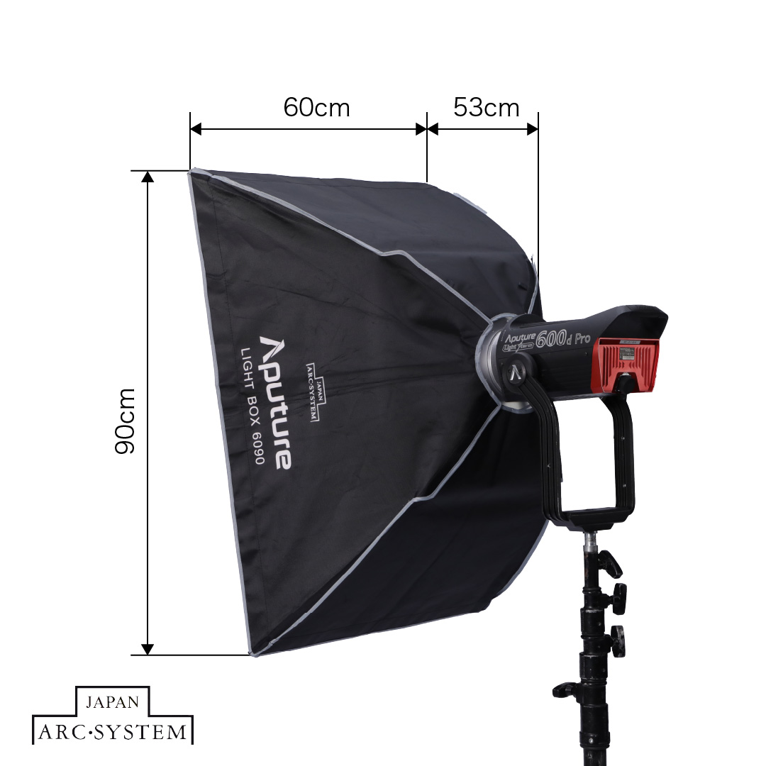 Aputure Light Box 60×90のご紹介 | 株式会社アーク・システム | 撮影