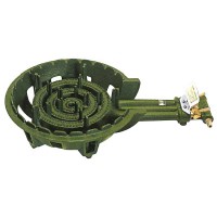 鋳物コンロ 4連コンロ(種火付)LPガス※メーカー直送品 - 大工道具・金物