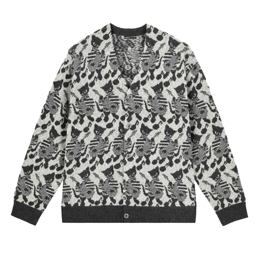 LAD MUSICIAN(ラッドミュージシャン) - ACRYLIC/WOOL SJQ KNIT GUITAR